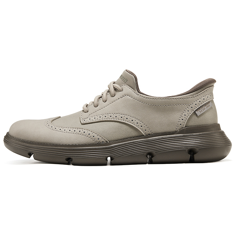 

Низкие повседневные туфли-слипоны, мужские, серые Skechers, Gray
