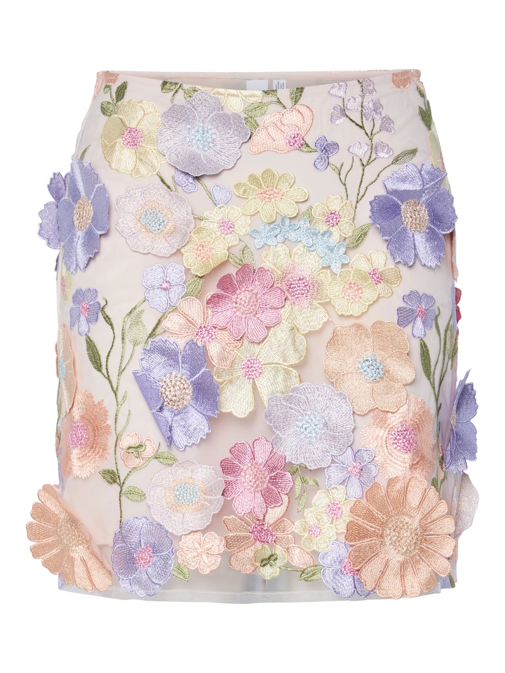 

Юбка А-силуэта FLOWERING SKIRT YAS, сиреневый