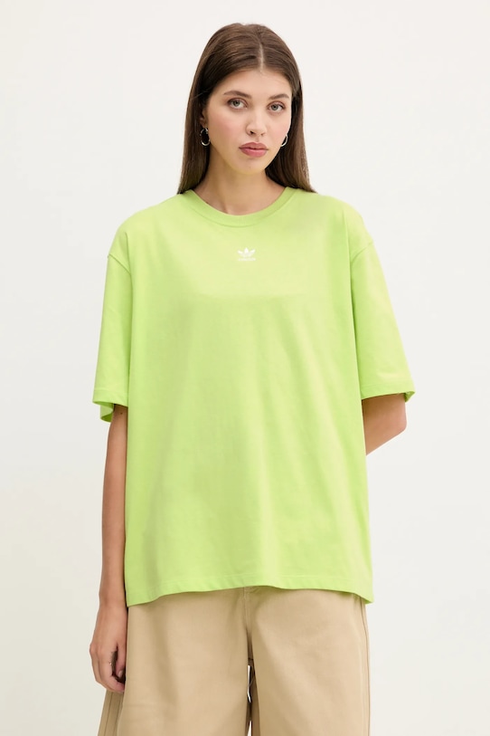 

Футболка хлопковая Essentials Adidas Originals, зеленый