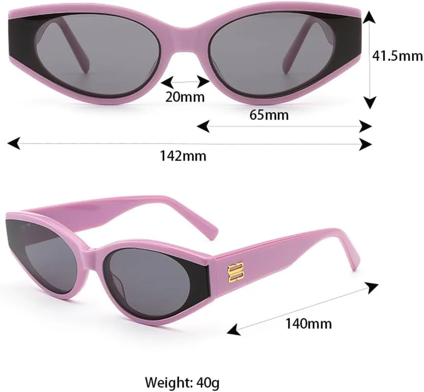 

Овальные поляризованные солнцезащитные очки для женщин из ацетата, маленькие солнцезащитные очки для мужчин, очки с защитой от УФ-излучения UV400 HCPIHF, Red Sun