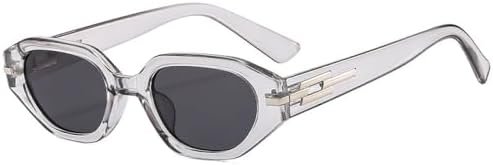 

Ретро-очки «кошачий глаз» для женщин и мужчин, классические винтажные солнцезащитные очки с защитой от УФ-излучения UV400 для использования на открытом воздухе MTZJH, Gray