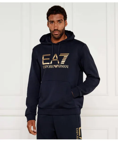 

Толстовка Regular fit Ea7, синий