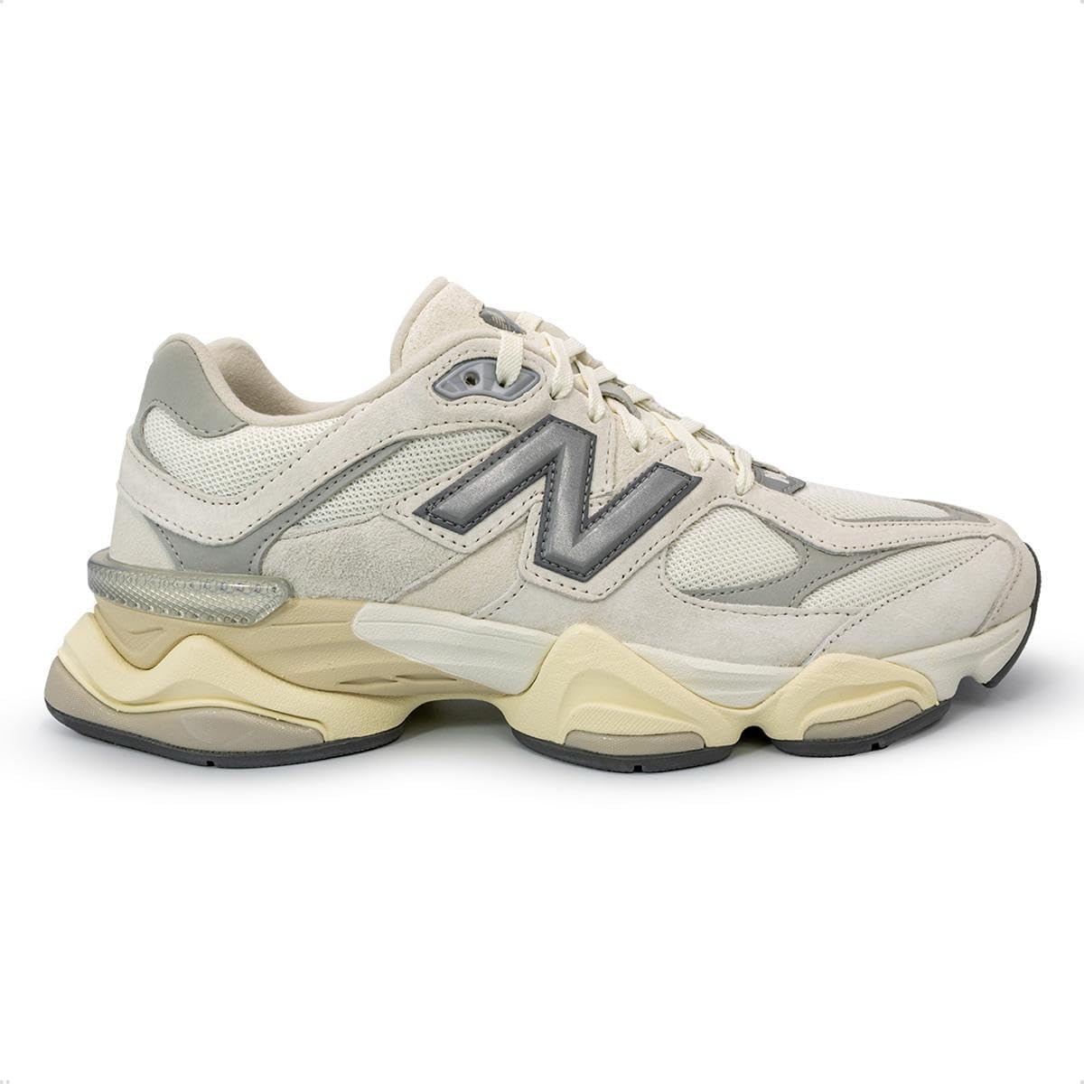 Кроссовки New Balance 9060 для мужчин, Sea Salt/Concrete/Silver Met — фото 2