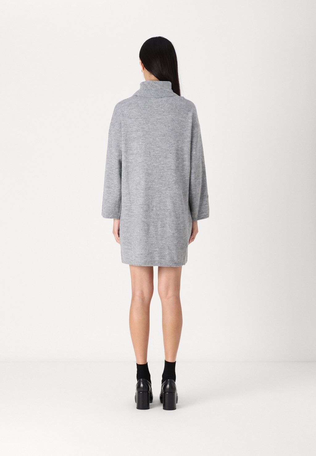 

Платье-джемпер ONLTALIO LS STRIPE ROLLNECK ONLY, светло-серый