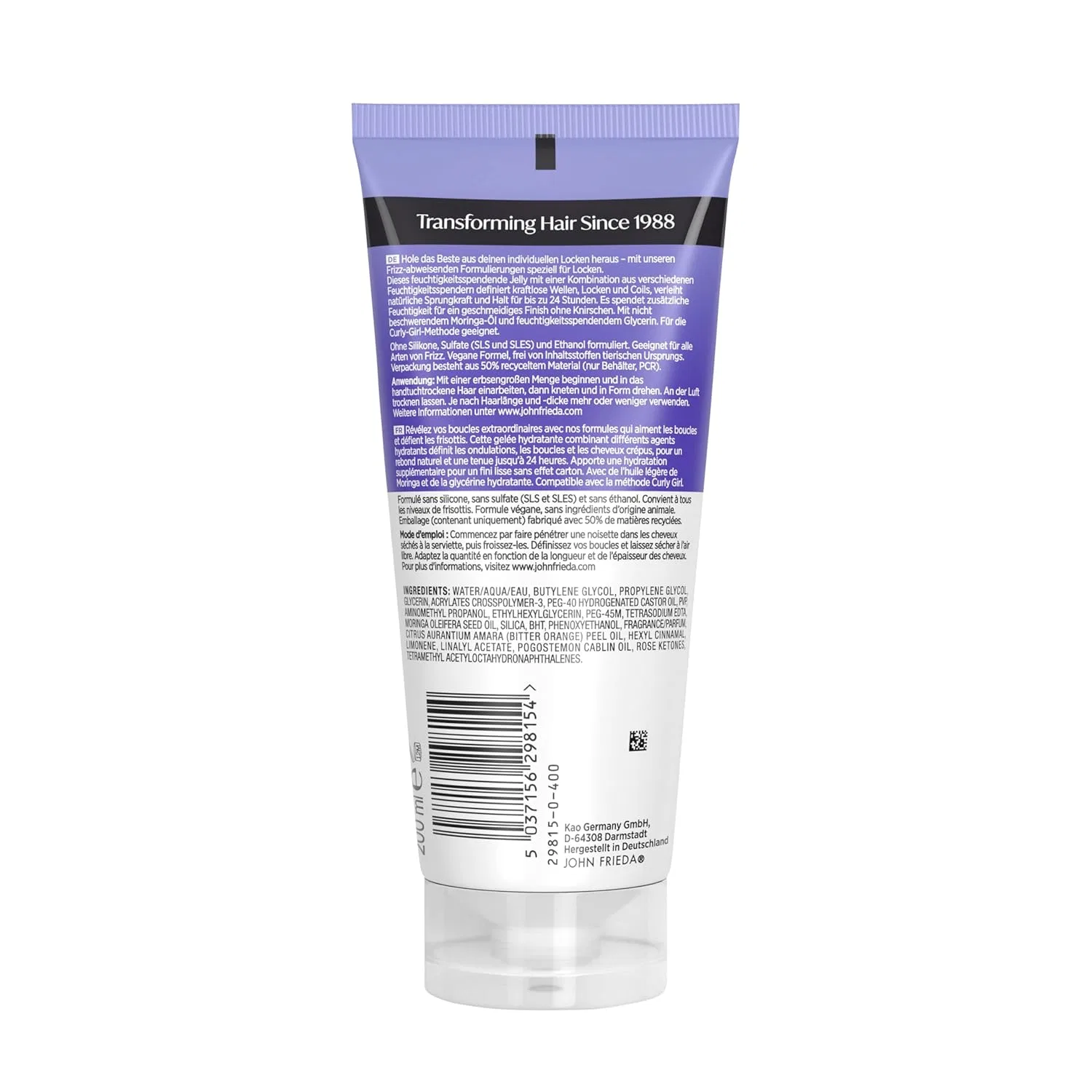Гель для кудрявых волос John Frieda Frizz Ease Dream Curls Jelly, 150 мл John Frieda — фото 2