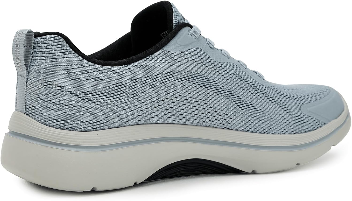 Мужские кроссовки Skechers Go Walk Arch Fit 2.0 Levy, черный/серый — фото 3