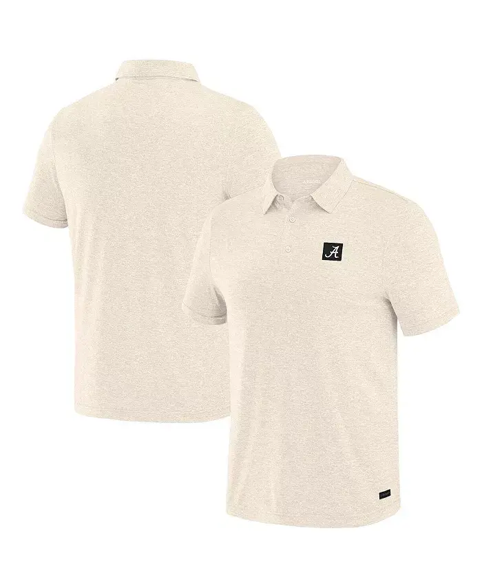 

Мужская белая поло Alabama Crimson Tide Four Down J. Palmer