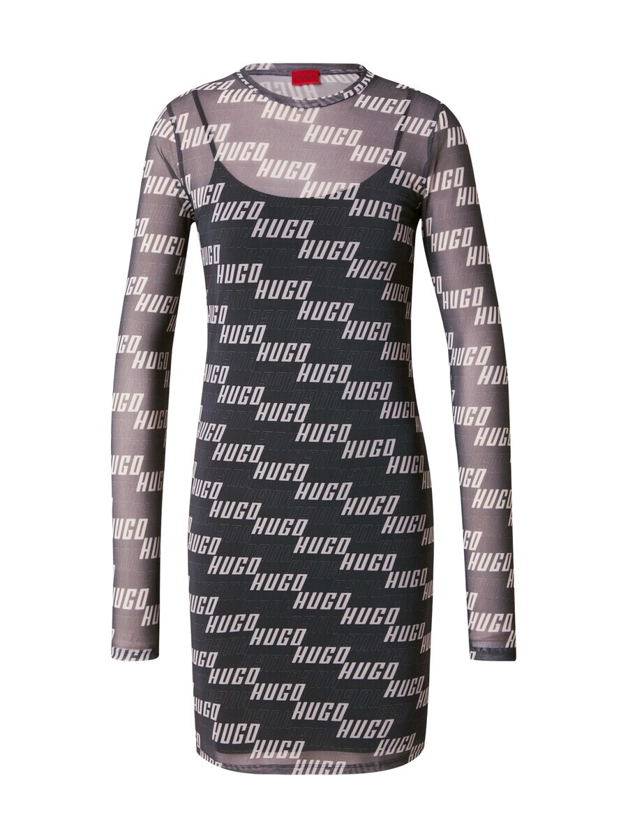 

Мини платье HUGO Dress Nelonie, черный