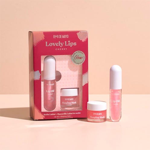 Маска для губ Lip Pack Glow Cherry Lip Oil + Ночная маска FLOR DE MAYO — фото 2