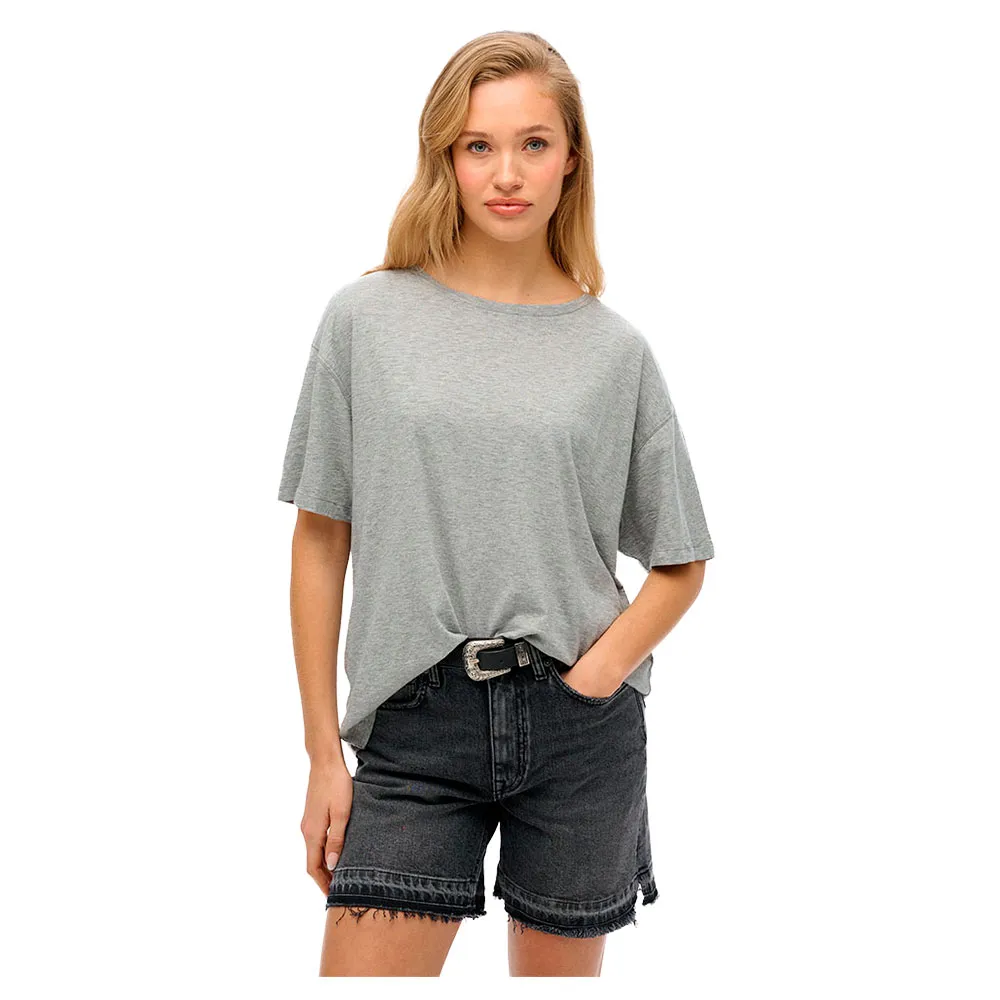 

Футболка с коротким рукавом Superdry Studios Dropped Shoulder, серый