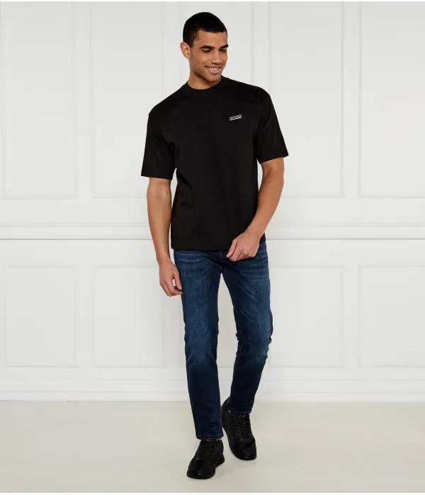 Футболка Te_Mixdenim loose fit Boss Orange, черный — фото 2