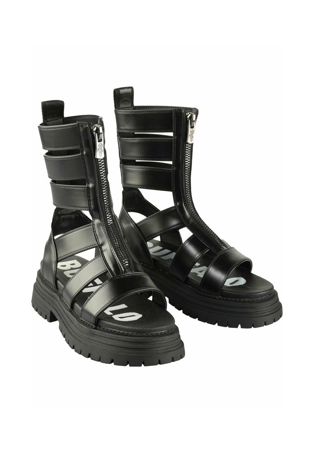 Сандалии с манжетой на щиколотке LENNOX ZEUS - Platform sandals Buffalo, черный — фото 2