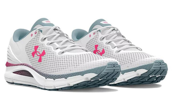Кроссовки charged intake 5 'white pink' Under Armour, белый — фото 3