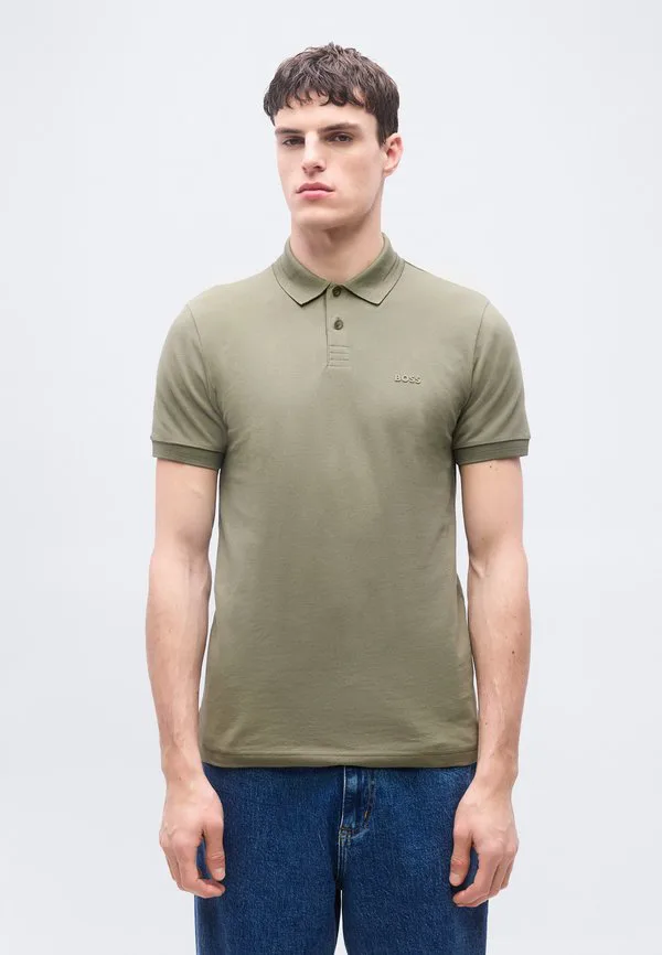 Рубашка поло paul Boss, Dark Beige — фото 3