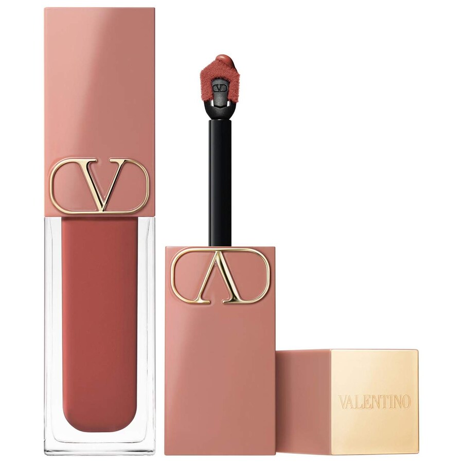 

Жидкая матовая помада и румяна Liquirosso 2 в 1 Valentino, 0.2 oz/6.5 mL, Nude In Motion