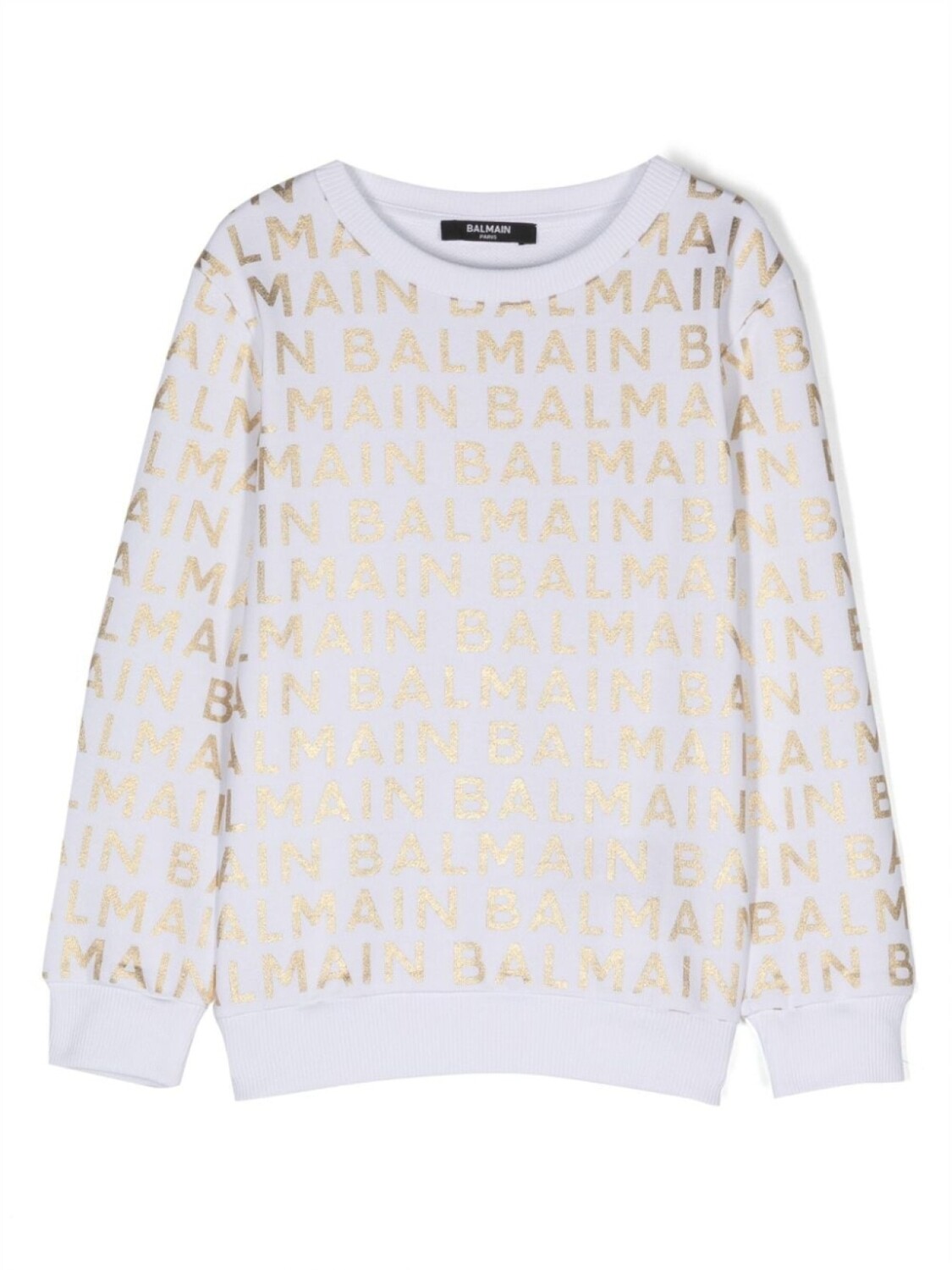 

Balmain Kids толстовка с логотипом, белый