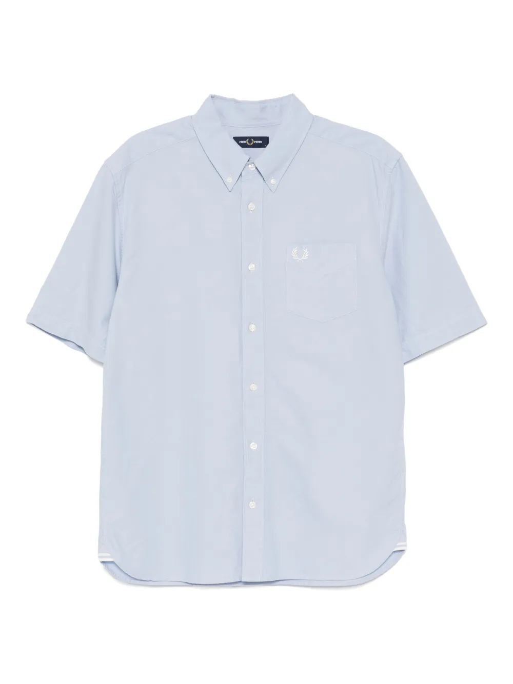 

Рубашка с вышитым логотипом Fred Perry, синий