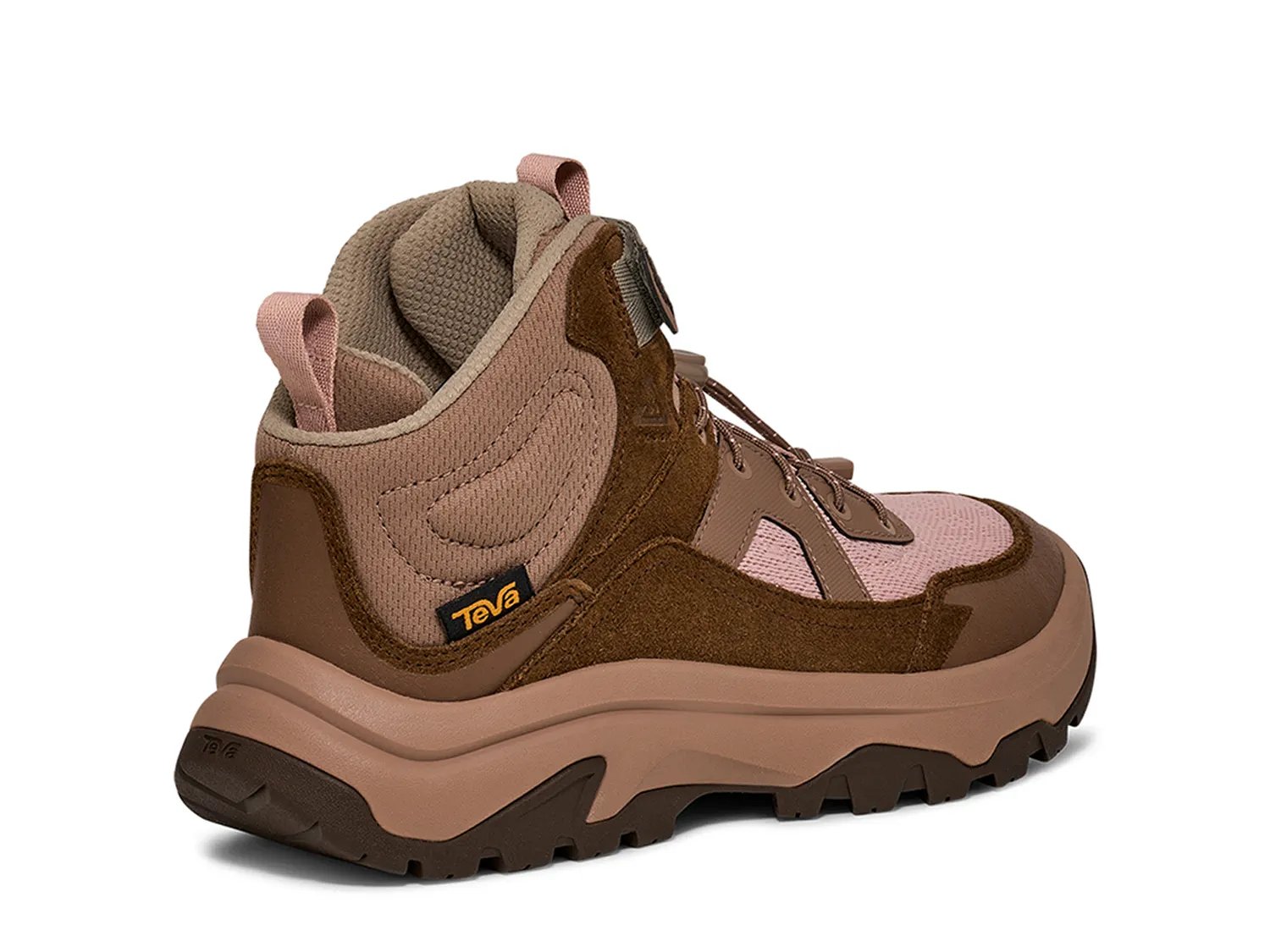 Ботинки Teva Hurricane Daybreaker Waterproof Hiking Boot - Women's, коричневый/розовый — фото 4