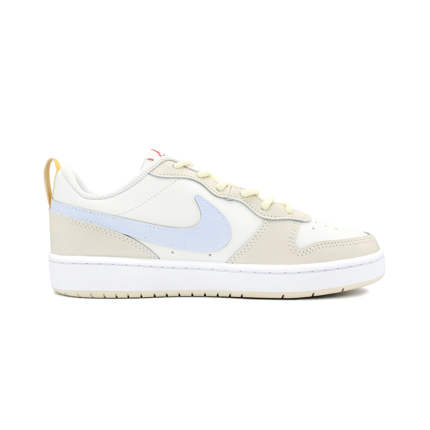 

Детские кроссовки для скейтбординга Court Borough GS Low-top White Nike, цвет Off White