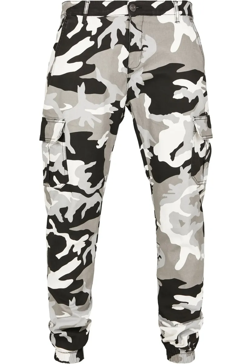 

Брюки-карго URBAN CLASSICS "Men's Camo Cargo Jogging Pants 2.0" (1 шт.), цвет Snow Camo