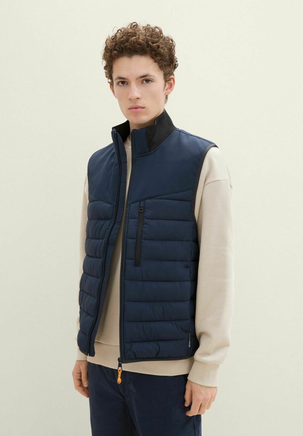 

Жилет TOM TAILOR DENIM, темно-синий