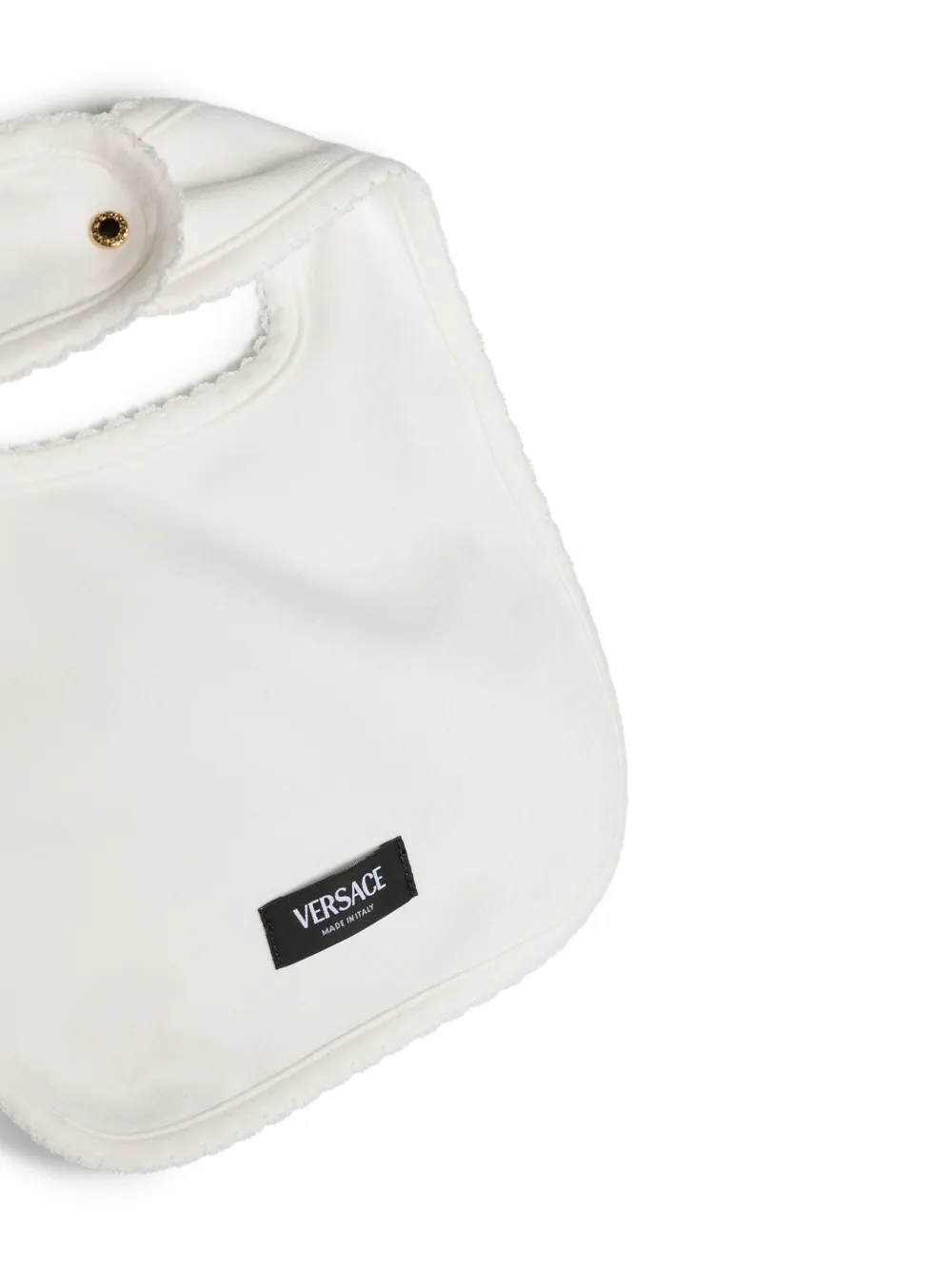 Комплект для новорожденного с вышивкой Medusa Head Versace Kids, белый — фото 3