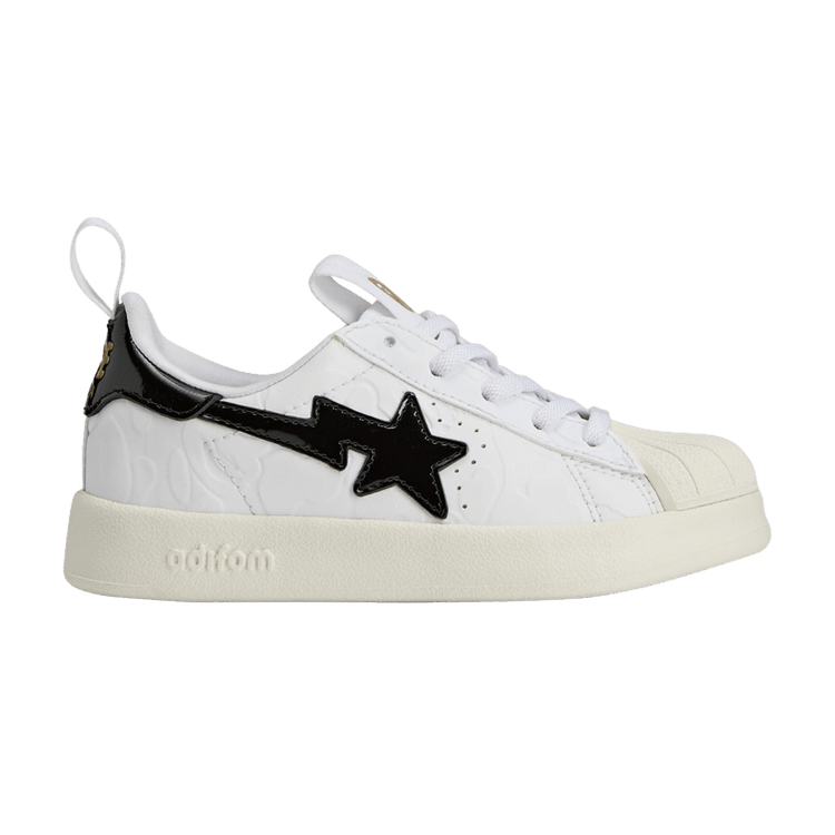 

Кроссовки BAPE x Superstar 360 K 'White Black', белый