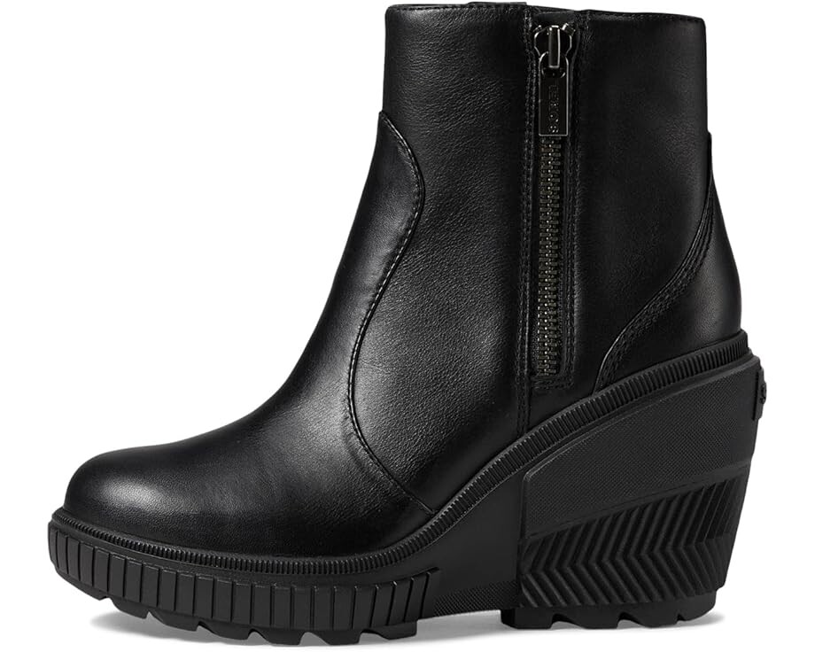 Ботинки SOREL ONA AVE Zip Wedge, черный — фото 4