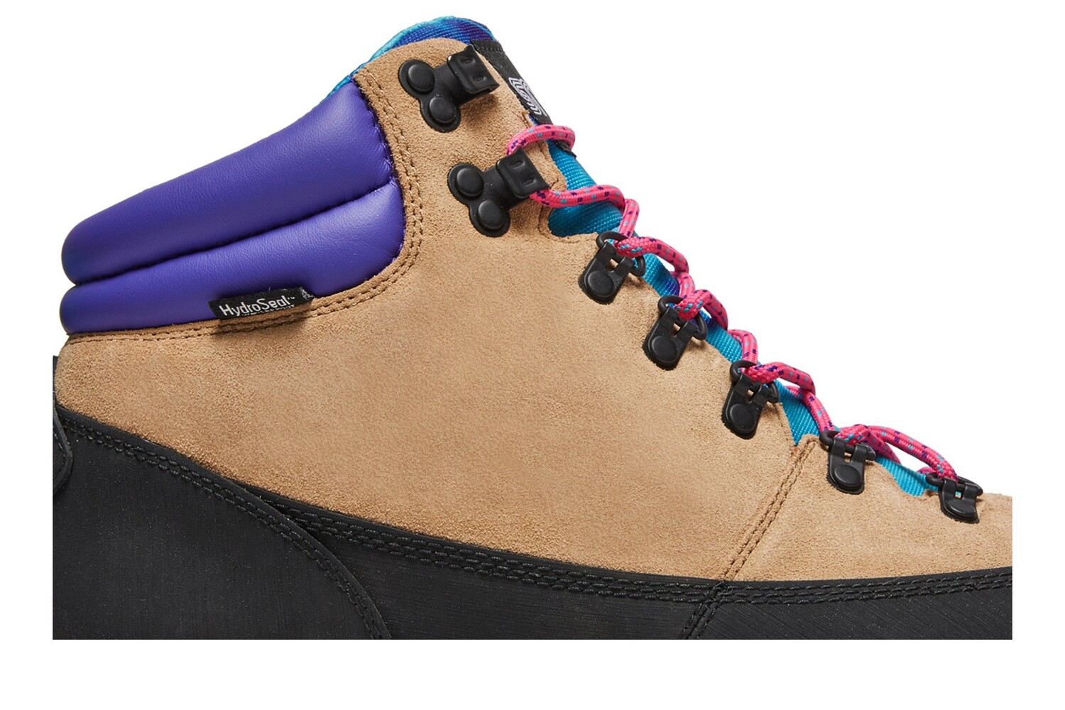 Женские ботинки The North Face SNS x Back To Berkeley из нубука комбинированные, коричнево-черный — фото 2