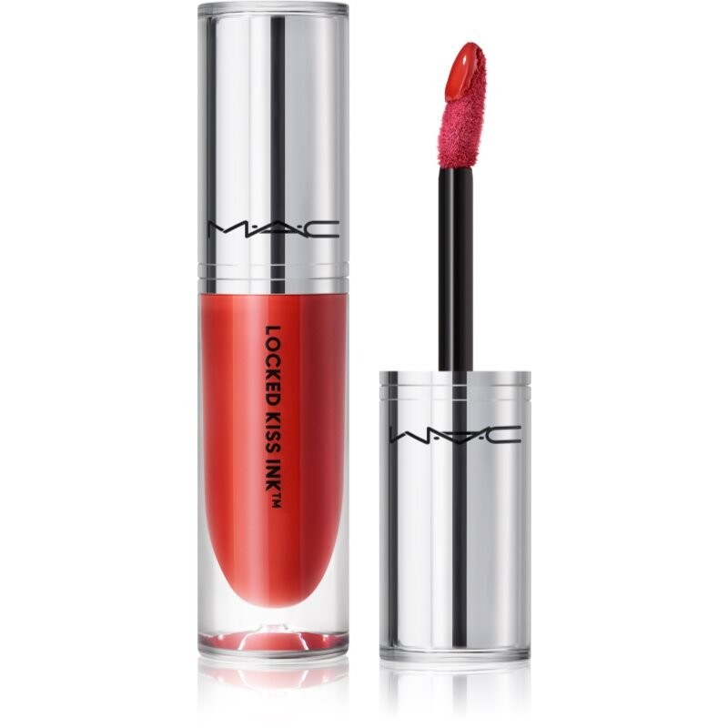 MAC Cosmetics Locked Kiss Ink 24HR Lipcolour стойкая матовая жидкая помада оттенка Vicious 4 мл Inna Marka