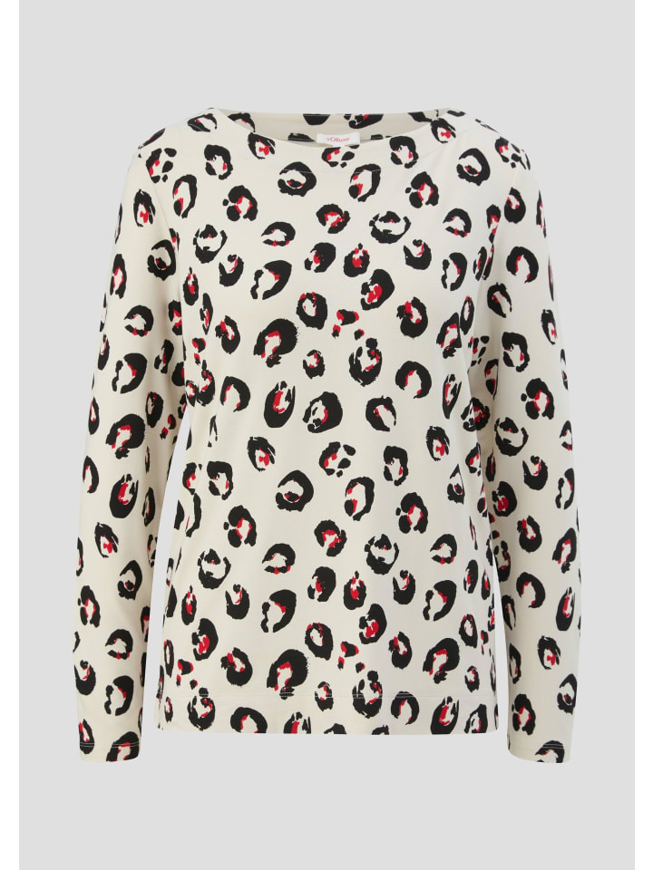 

s.Oliver Лонгслив цвета песочный, 82A1