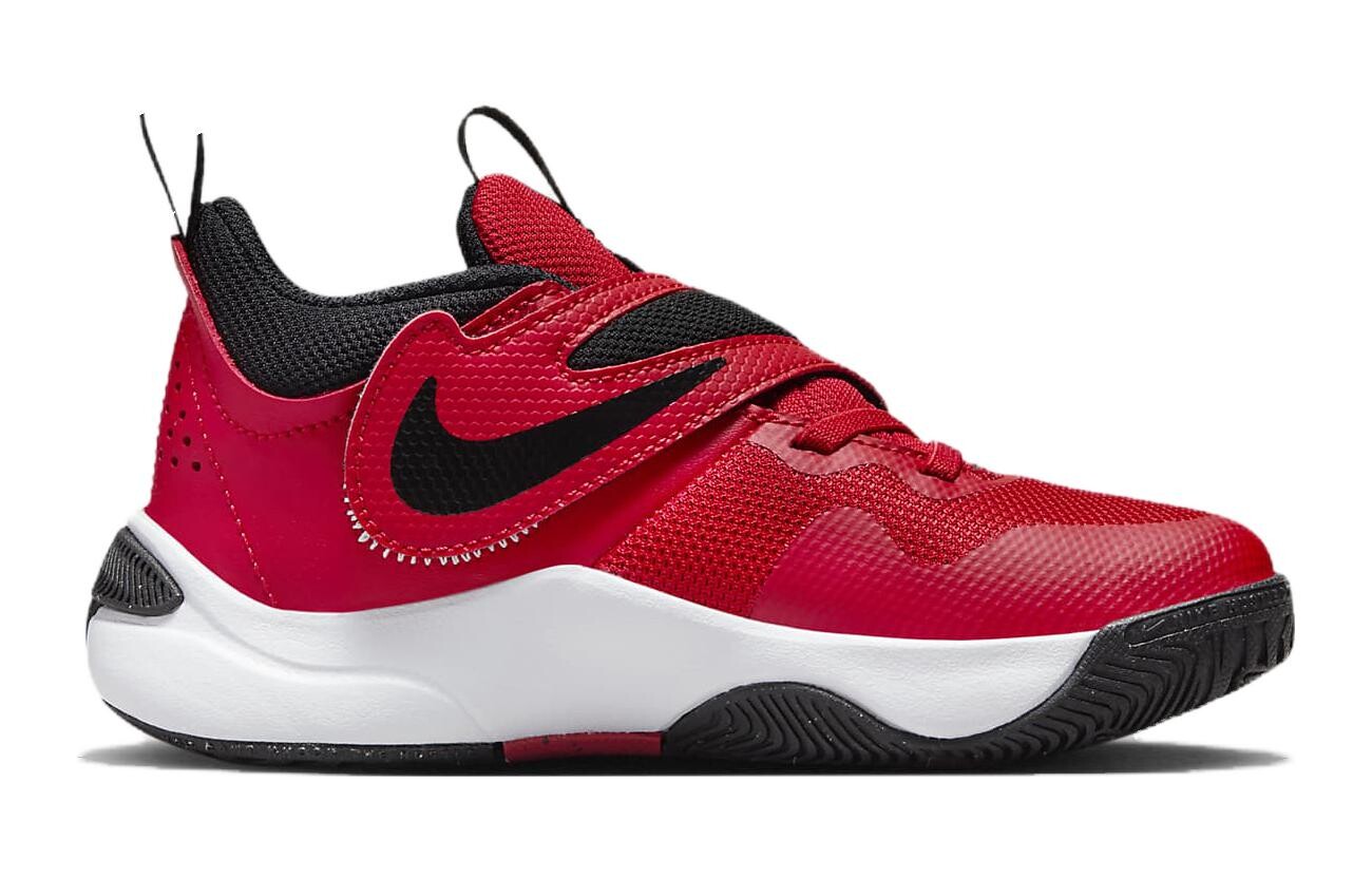 Кроссовки Nike Team Hustle D 11 Kids Lifestyle для детей, University Red/White/Black — фото 2
