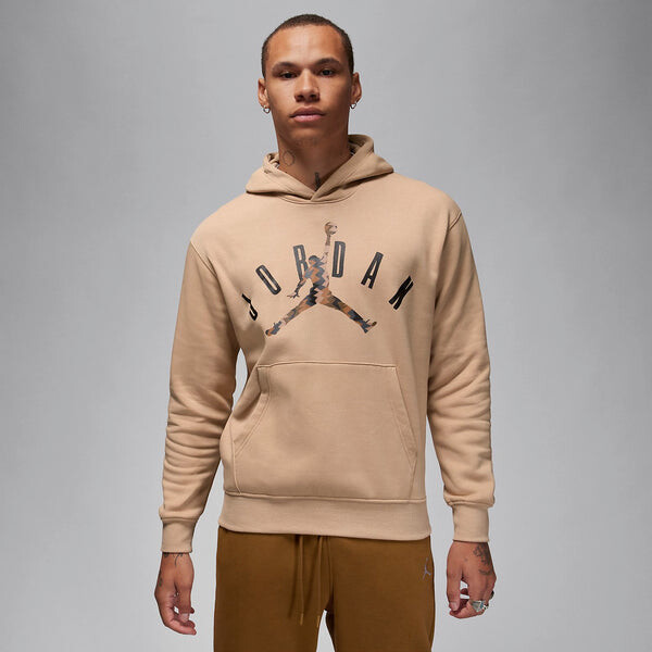 Толстовка Air Jordan Flight MVP Fleece Pullover Hoodie 'Hemp', цвет hemp — фото 2