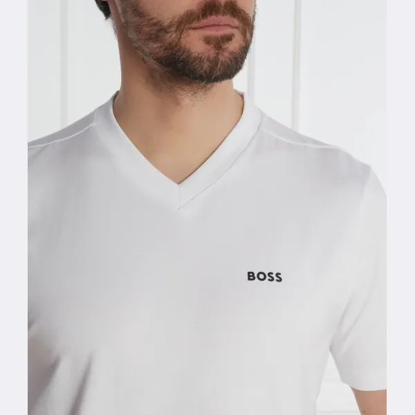 Футболка и футболка стандартного кроя Boss, белый — фото 4