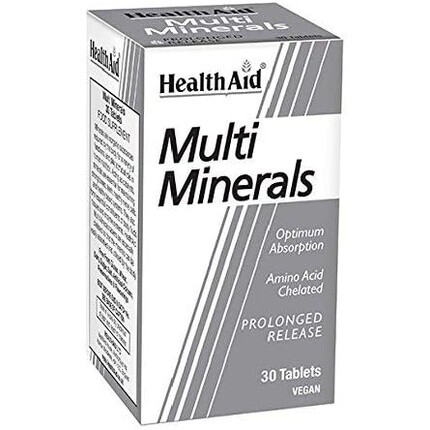 

HealthAid Multiminerals Prolong Release 30 таблеток