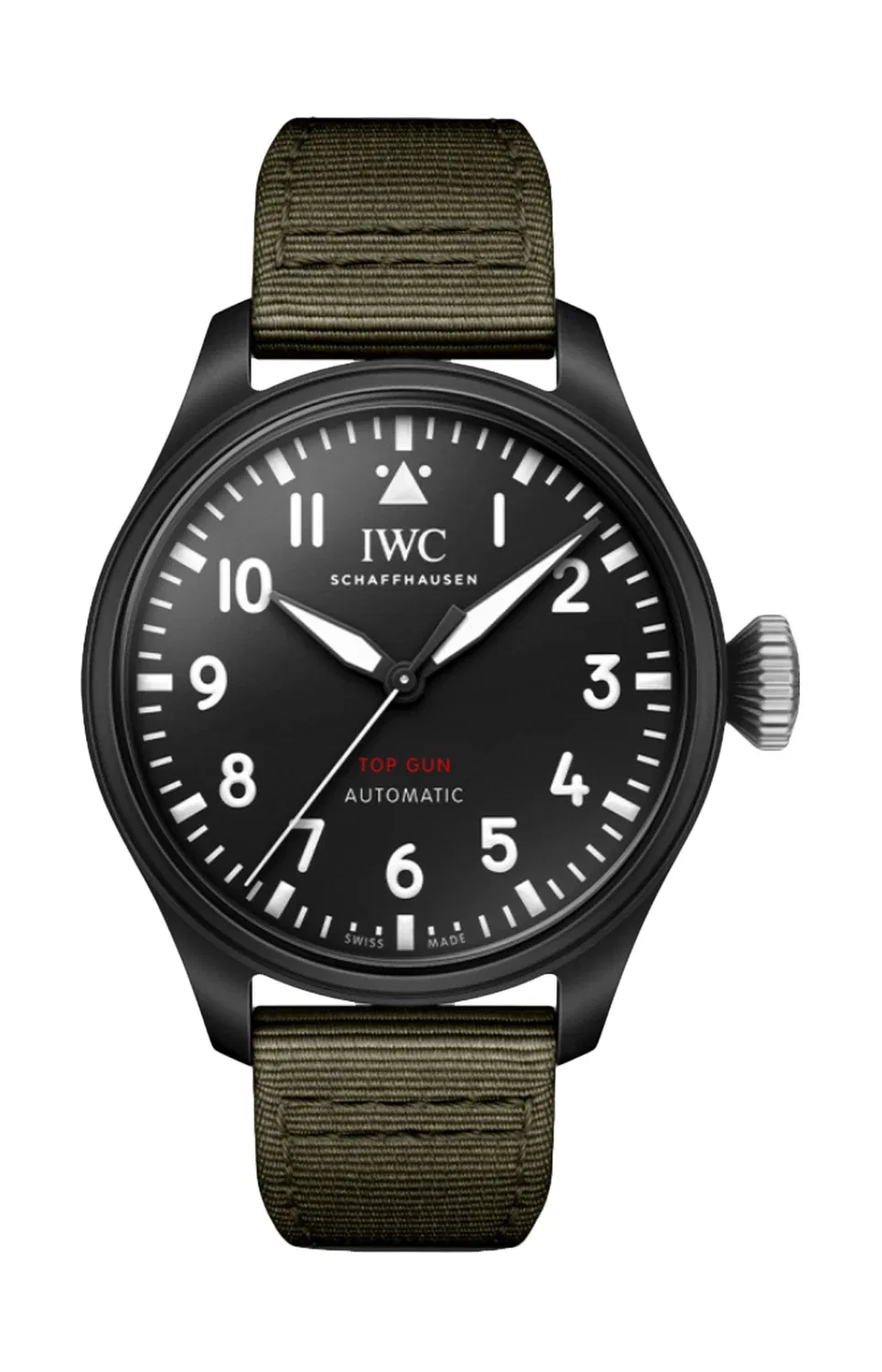 Большие часы пилота 43 TOP GUN - IW329801 IWC SCHAFFHAUSEN, золотой