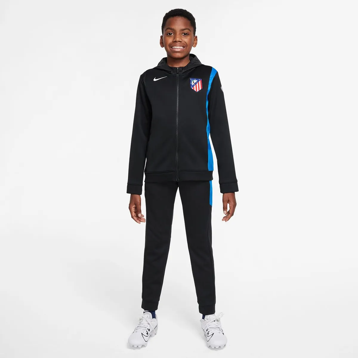 

Детский спортивный костюм Атлетико Мадрид 2025-2026 Strike Nike, черный