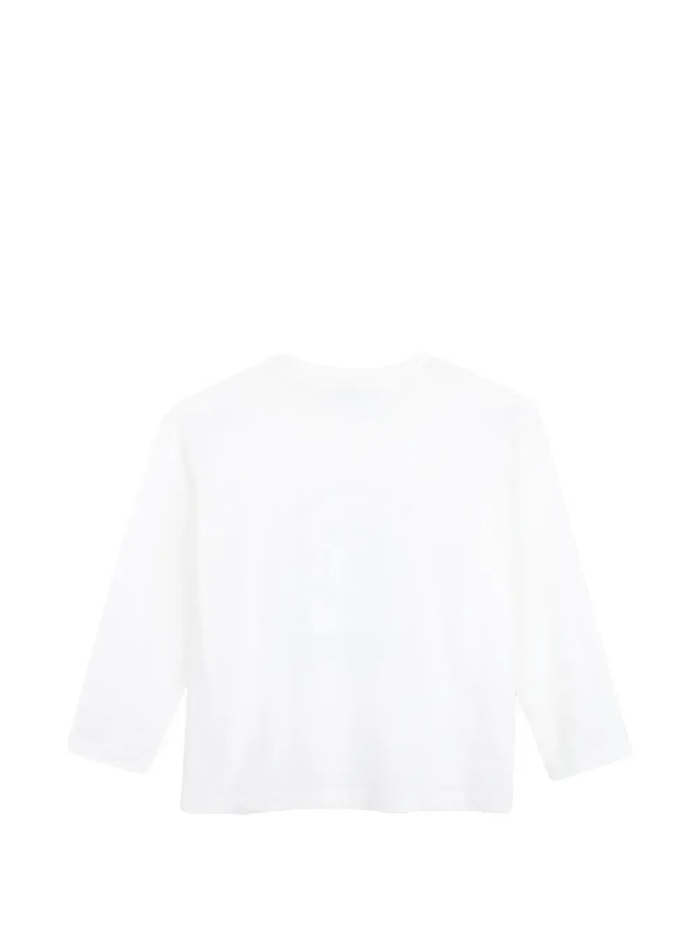 Футболка с длинным рукавом и принтом Boke Flower Kenzo Kids, белый — фото 2