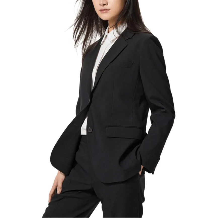 Пиджак женский Business Suit UNIQLO, черный