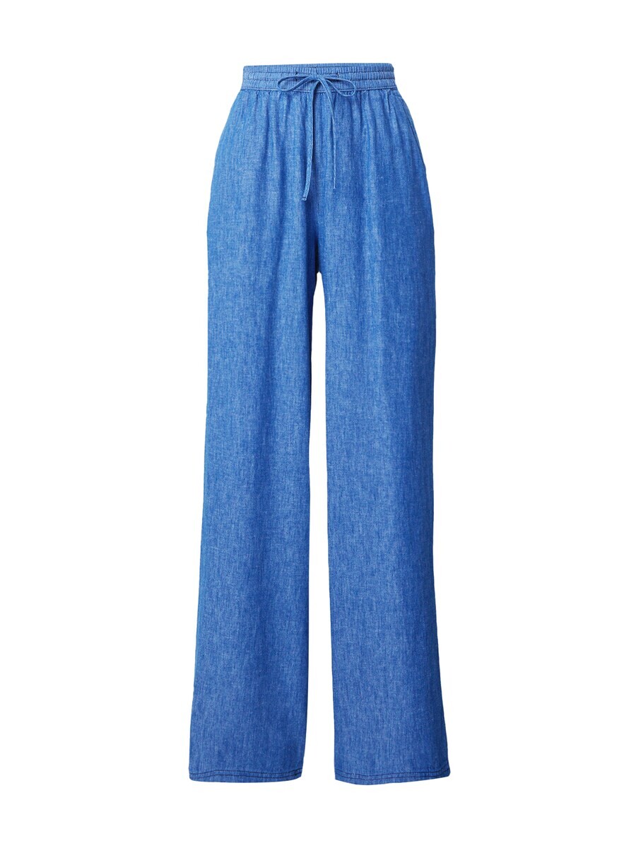 

Тканевые брюки s.Oliver Wide leg Pants, синий