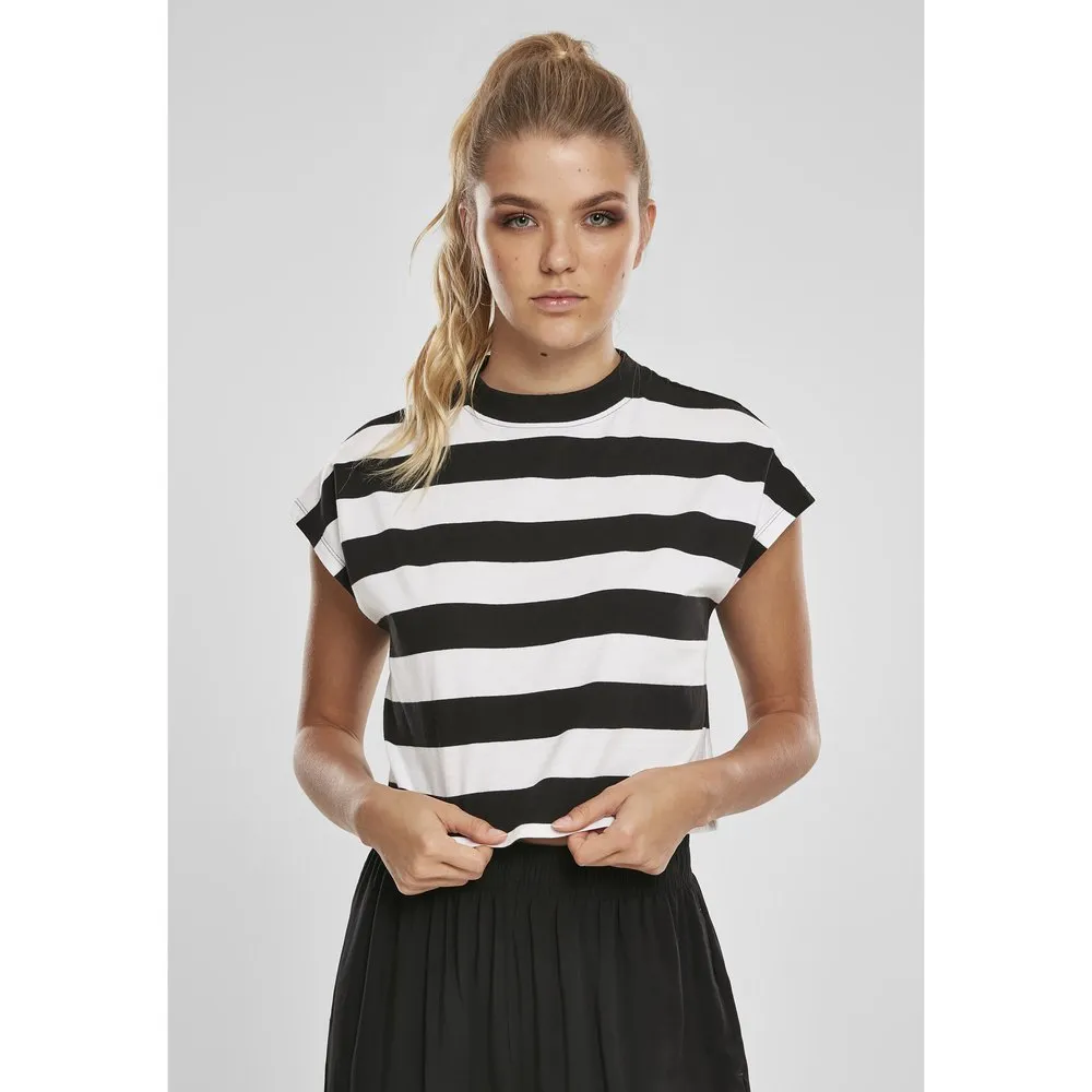 

Футболка Urban Classics Stripe Short, черный