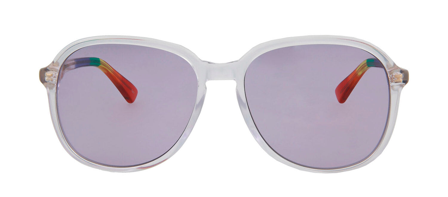 

Gucci GG0259S 003 Большие квадратные солнцезащитные очки, мультиколор