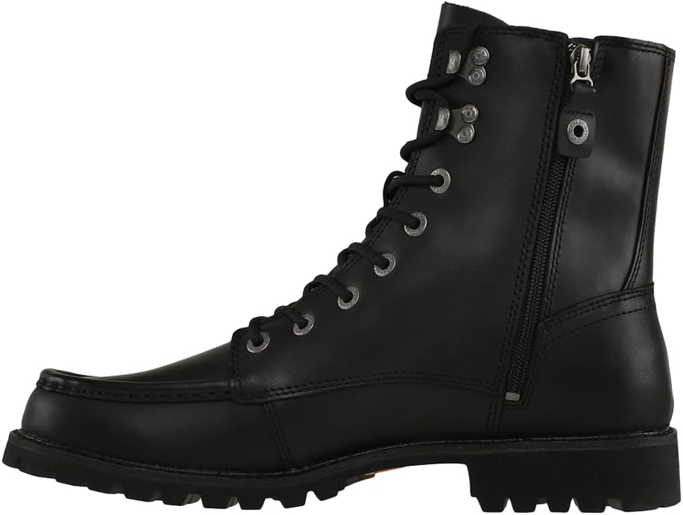 Мужские мотоциклетные ботинки Harley-Davidson Brentmoore 7" на шнуровке, черный — фото 3