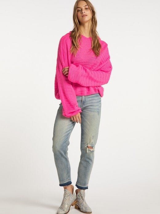 

Вязаное худи Izia, розовый