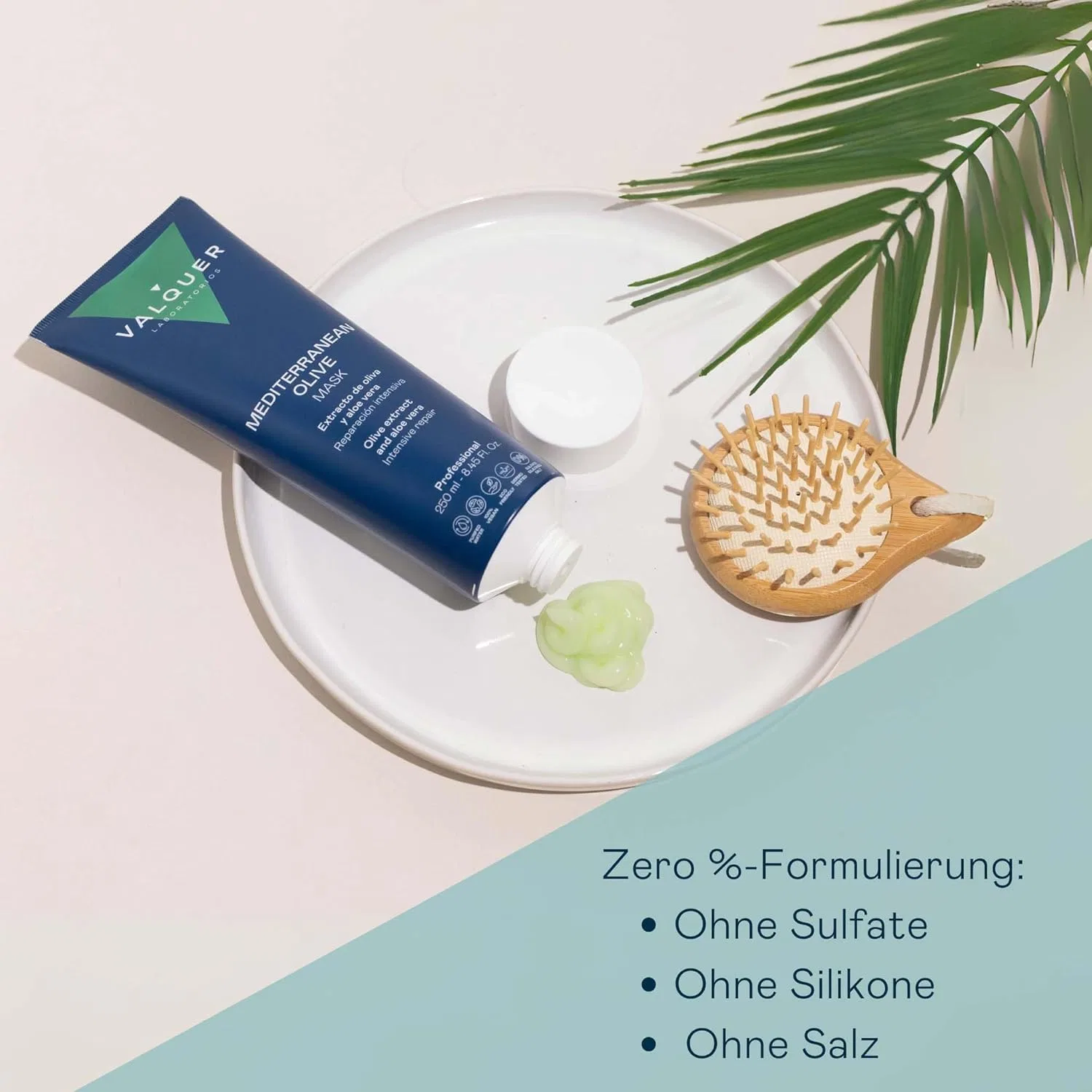 Интенсивная восстанавливающая маска для волос с оливой «Intensive Olive Hair Repair Mask» от Válquer Valquer Laboratorios — фото 3