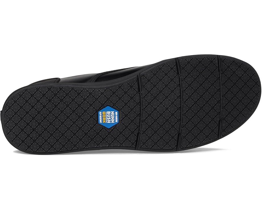 Мужские кроссовки Nunn Bush Kore City Work EZ Slip-Resistant Slip-On Athletic Inspired Hands Free Loafers, Black — фото 3