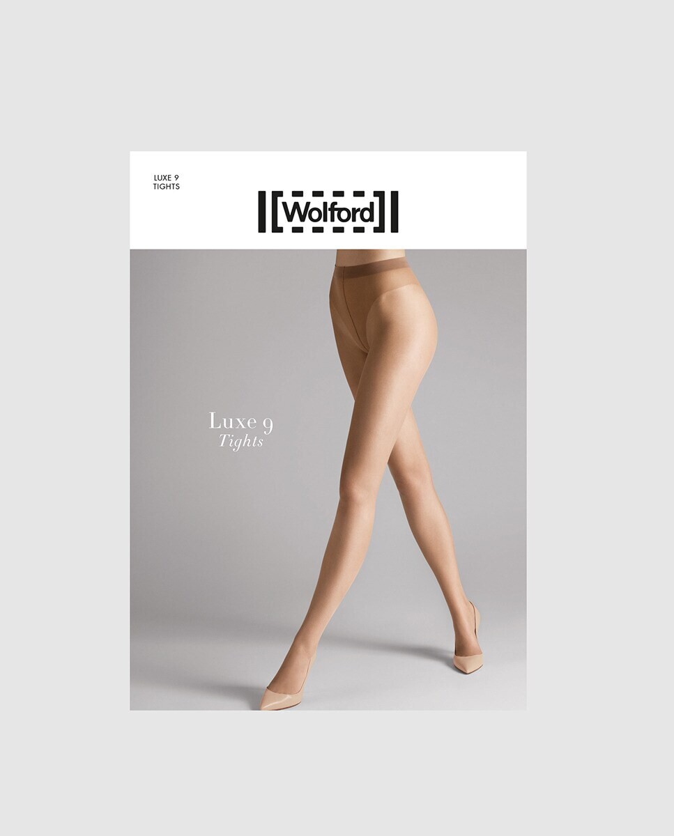 

Колготки Panty Luxe 9 карамельного цвета Wolford