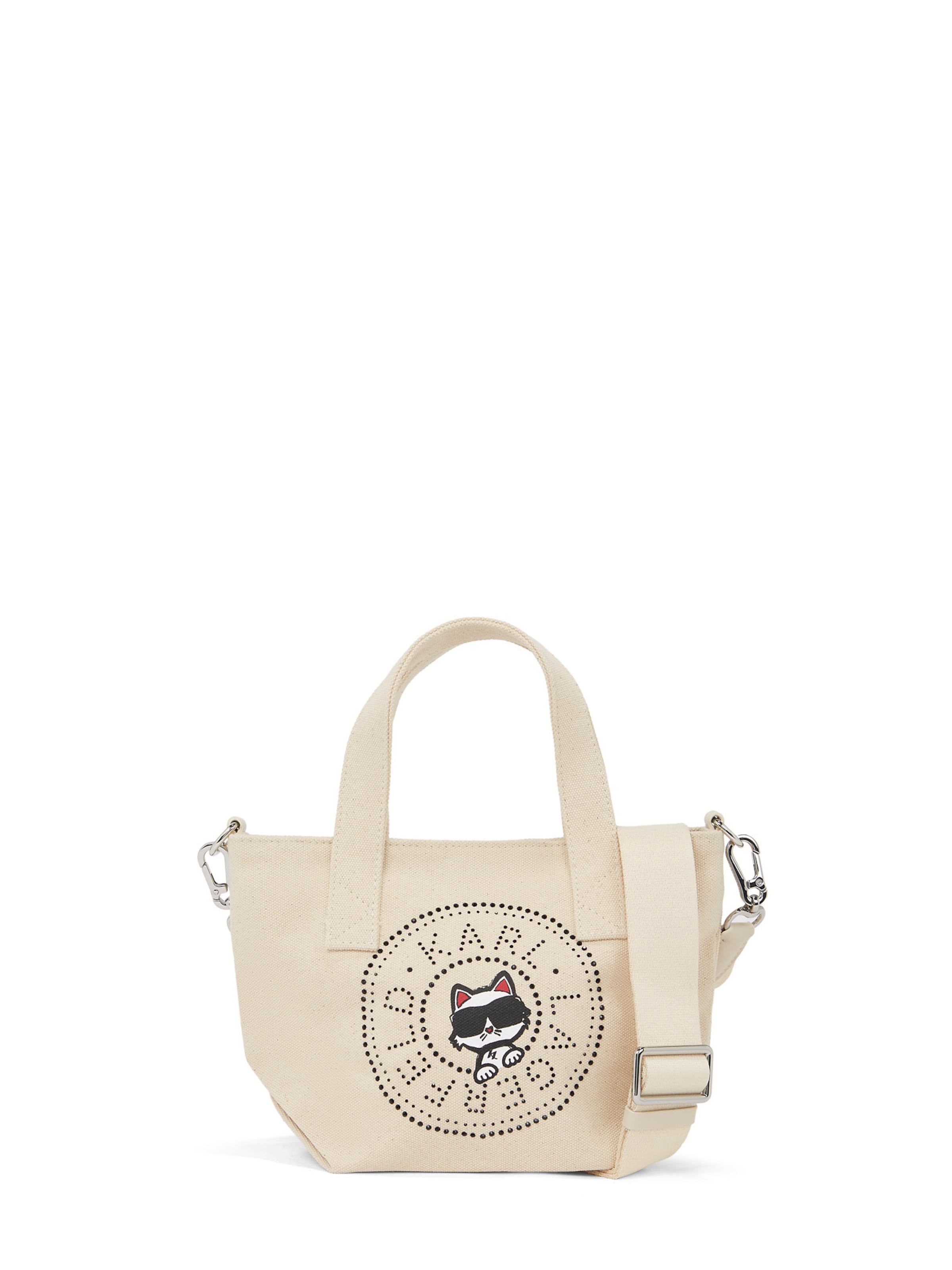 

Karl Lagerfeld Сумка 'Ikon' из шерсти, белая