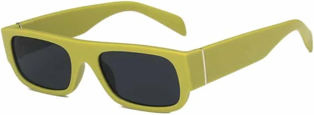 

Солнцезащитные очки с защитой UV400 | Большая оправа, панк-стиль, яркие линзы | Для женщин и мужчин, для занятий спортом на открытом воздухе и вождения DSVIGF, Green Gray