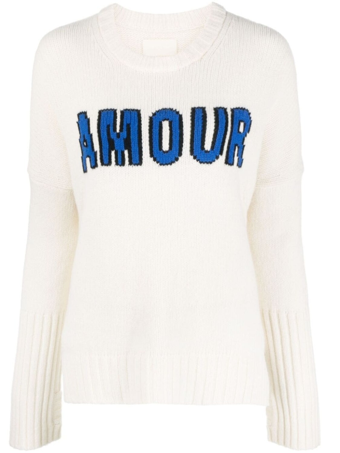 

Zadig&Voltaire шерстяной джемпер Malta Amour, белый